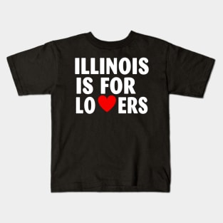 Illinois State Illinois Home Illinois Lovers Kids T-Shirt